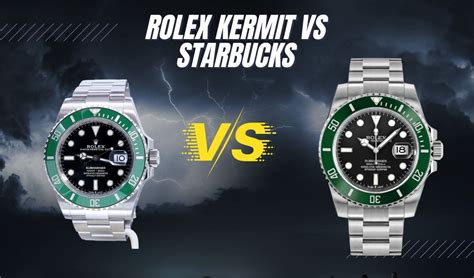 rolex starbaks|rolex starbucks vs kermit.